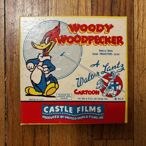 Vintage woody woodpecker 8mm - woody,