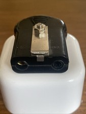 Eddystone radio plug 2 pin Black bakelite Female - F08