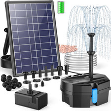 8W Solar Pond Filter Built-In