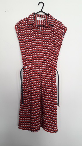 Joy louche red collared - louche,
