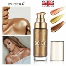 PHOERA BODY LUMINIZER BRONZER TAN GLOSS MAKEUP FACE SHIMMER MOISTURIZE UK