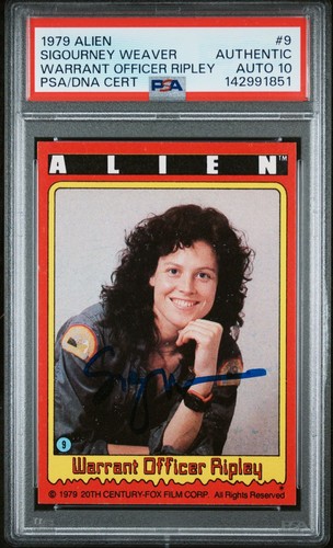 1979 topps alien warrant - topps,