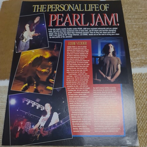 Vintage pearl jam eddie - vintage,