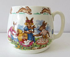 Vintage Royal Doulton, English Fine Bone China - BUNNYKINS - Rabbit Child's Mug.