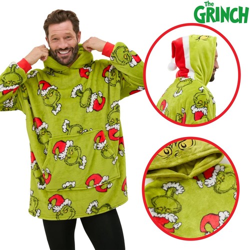 The grinch adults hooded - adults,