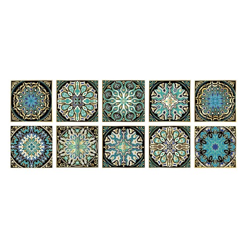 Pcs mandala tile - mandala,