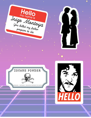 Princess bride 4pc - 80's, movie