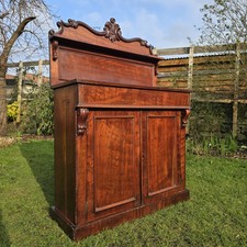 Antique Mahogany Chiffonier Sideboard