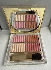 Estee Lauder Tender Blush Deluxe All Over Face Compact Petal Nectar Pink Kiss