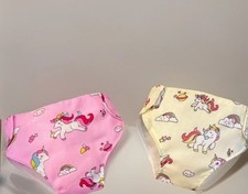 2 Dolls Nappies fit LITTLE