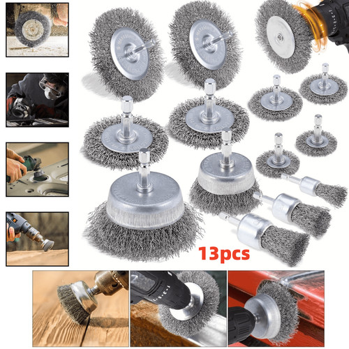 13pcs rotary wire - wire, brush