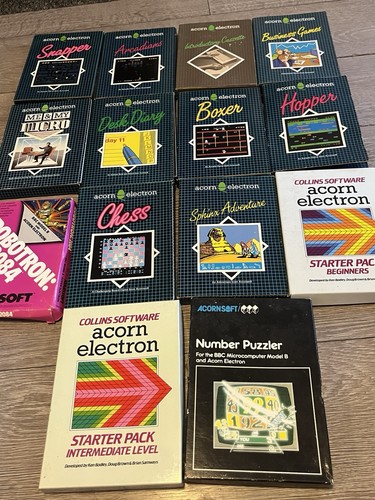 Acorn electron games bundle - electron, x