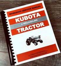 Kubota L185 L245 L295 Tractor