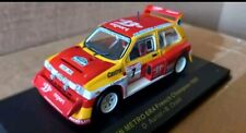 AUSTIN ROVEMG METRO 6R4 DIDIER AURIOL IXO 1/43 SCALE RALLYE DE GARRIGUES 1986