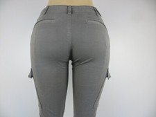 NWT J BRAND WOMENS JEANS, CROPPED HOULIHAN, SKINNY CARGO, VIN DIM GRAY, Size 26,