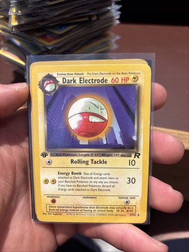 Pokémon tcg dark electrode - dark,