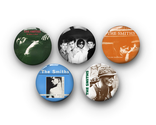 The smiths pin badge - the, (5x