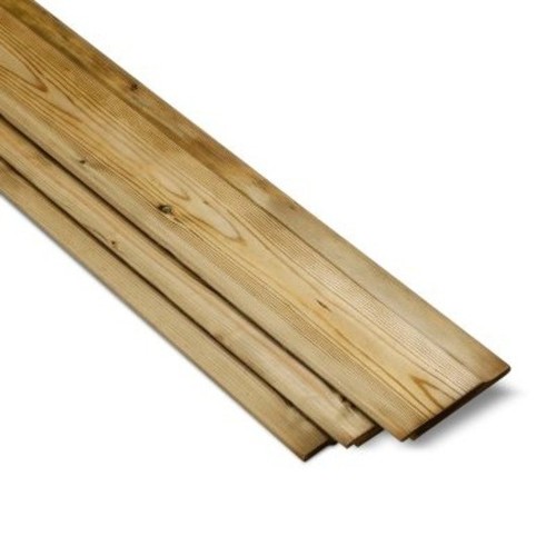 Green treated shiplap timber - treated,