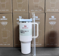 40OZ Stainless Steel Water Bottle Travel Tumbler Cup With Straw Lid Insulated