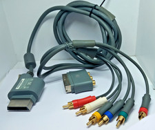 Microsoft Xbox 360 X801255-100 Component AV HD Cable + SCART adapter