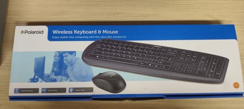 Polaroid wireless keyboard and
