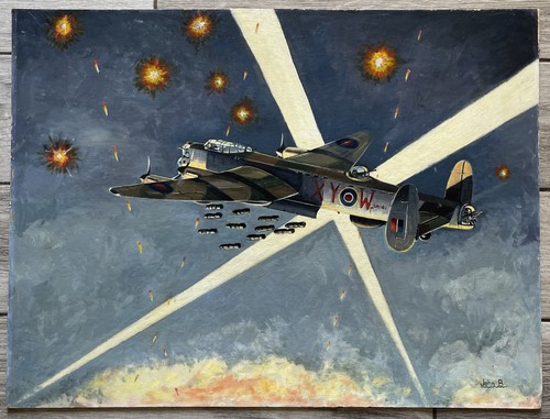 Original wwii avro lancaster - original,