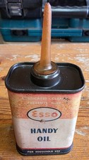 vintage Esso oil tin Handy Oil