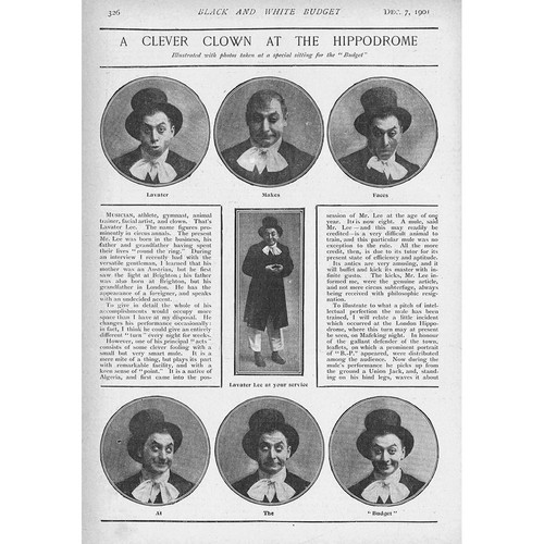Lavater lee edwardian - lavater, comedian