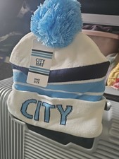 Kids Blue/White FC Woolly Hat