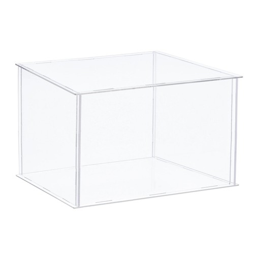Clear display case - clear, acrylic