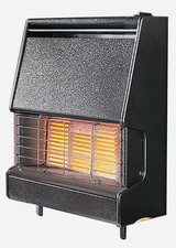 Flavel Firenza Gas Fire Black FFIRZ1MN Radiant Gas Fire Brand New 3.8kW RRP £399