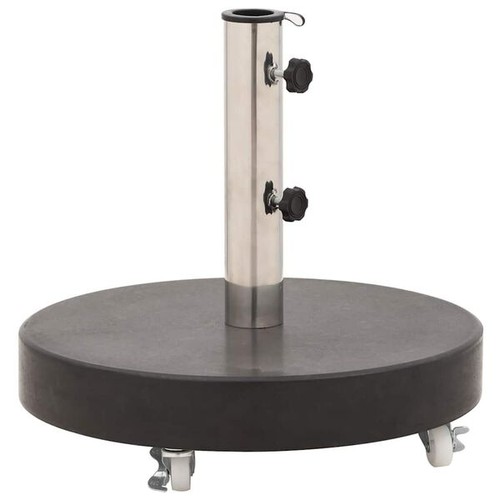 Parasol base black - parasol, granite
