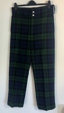 100 wool black watch tartan - 100%,