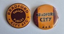 Set Of 2 Bradford City Badges