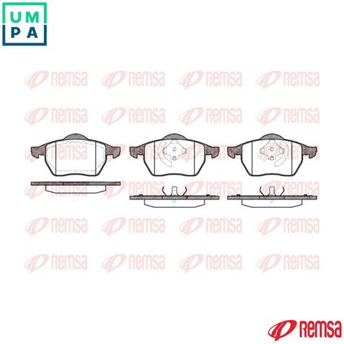 Brake pad set disc - pad,
