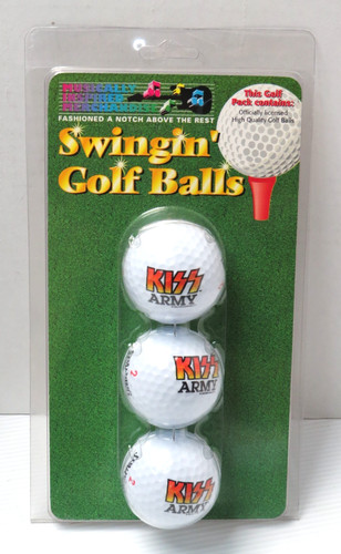 Kiss army golf balls - kiss,