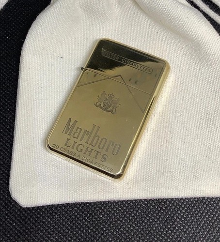 Brass marlboro cigarette - brass,