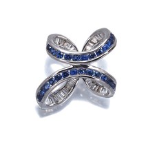 Auth GSTV Pendant Sapphire