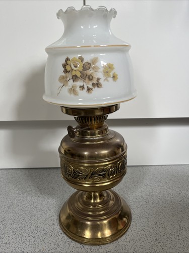 Mid century brass double wick - century,