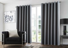 Blackout Curtains Pair Woven