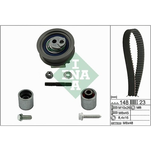 Timing belt kit for audi - kit, 8j