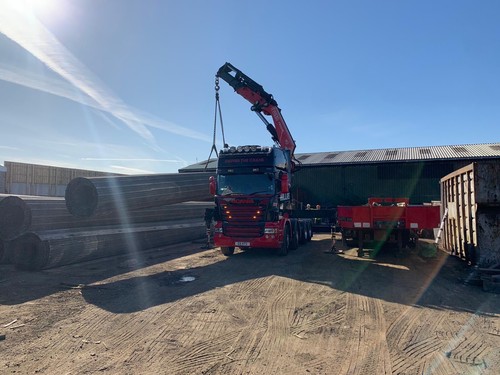 Hiab crane fly - , hire