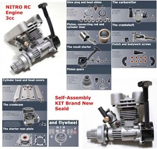 Deagostini 3cc Nitro RC Engine