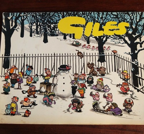 Giles cartoon book - book, london