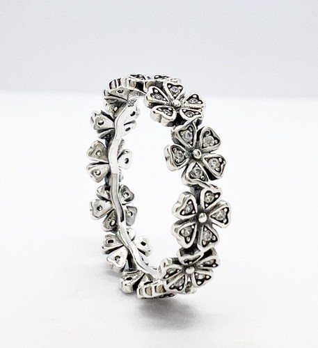Daisy flower ring - daisy, 925