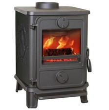 Morso Defra Squirrel 1412 Stove Multi-fuel Radiant Cast Iron│5Kw Output│InUK