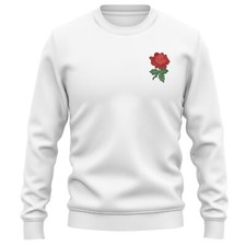 Embroidered English Rose