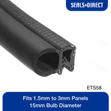 Clip On Edge Trim ETS58 - Fits