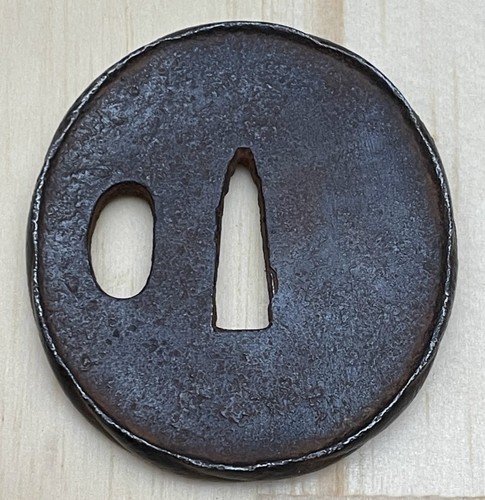 Japanese tsuba sword guard - tsuba,