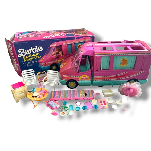 Barbie suncharm magic van - barbie,